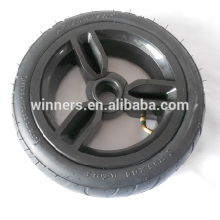 255x60mm pneumatic plastic kids stroller wheel 10"